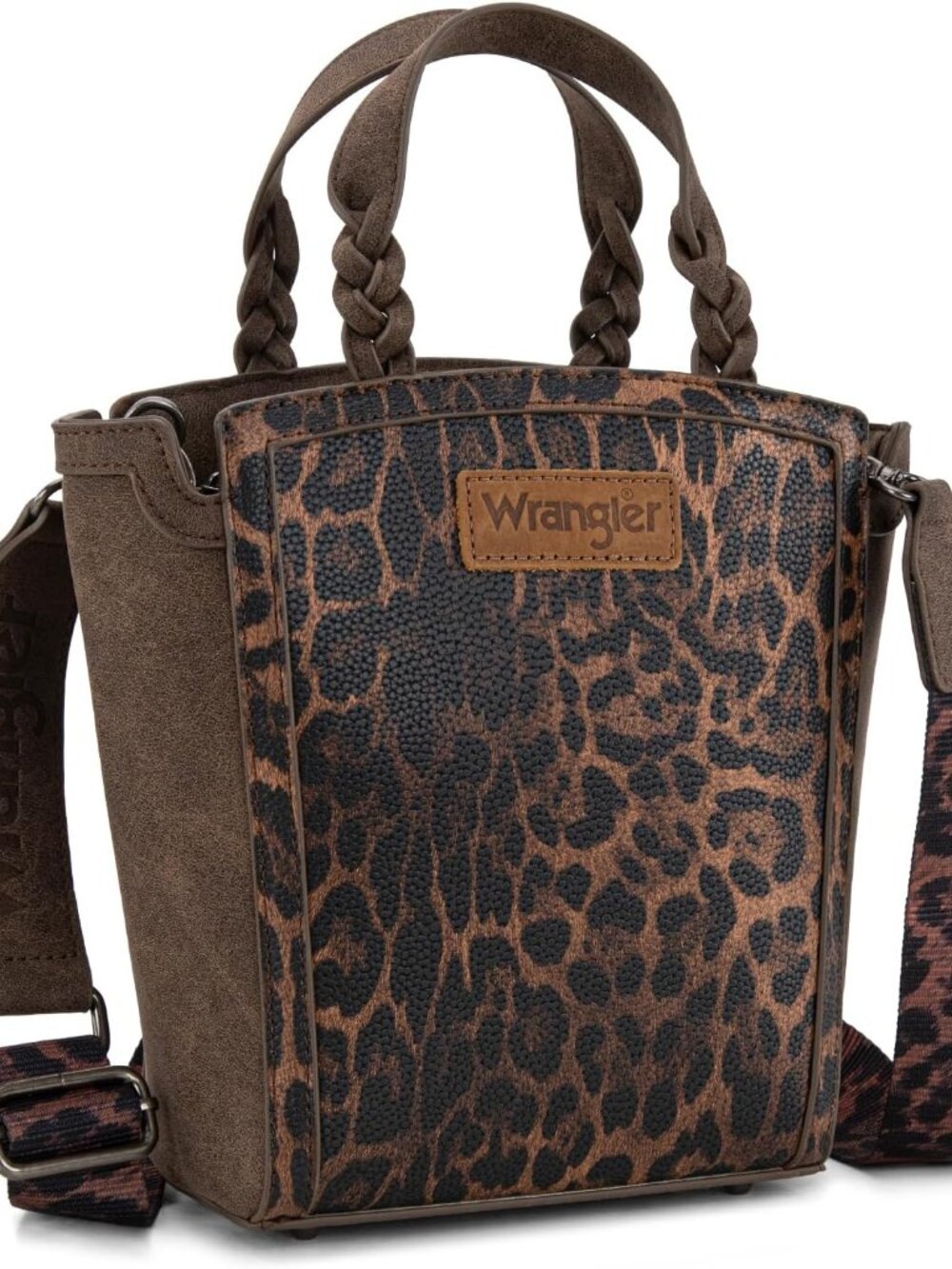 Wrangler Purse for Women Animal Print Crossbody Bags Top-Handle Shoulder Bag for